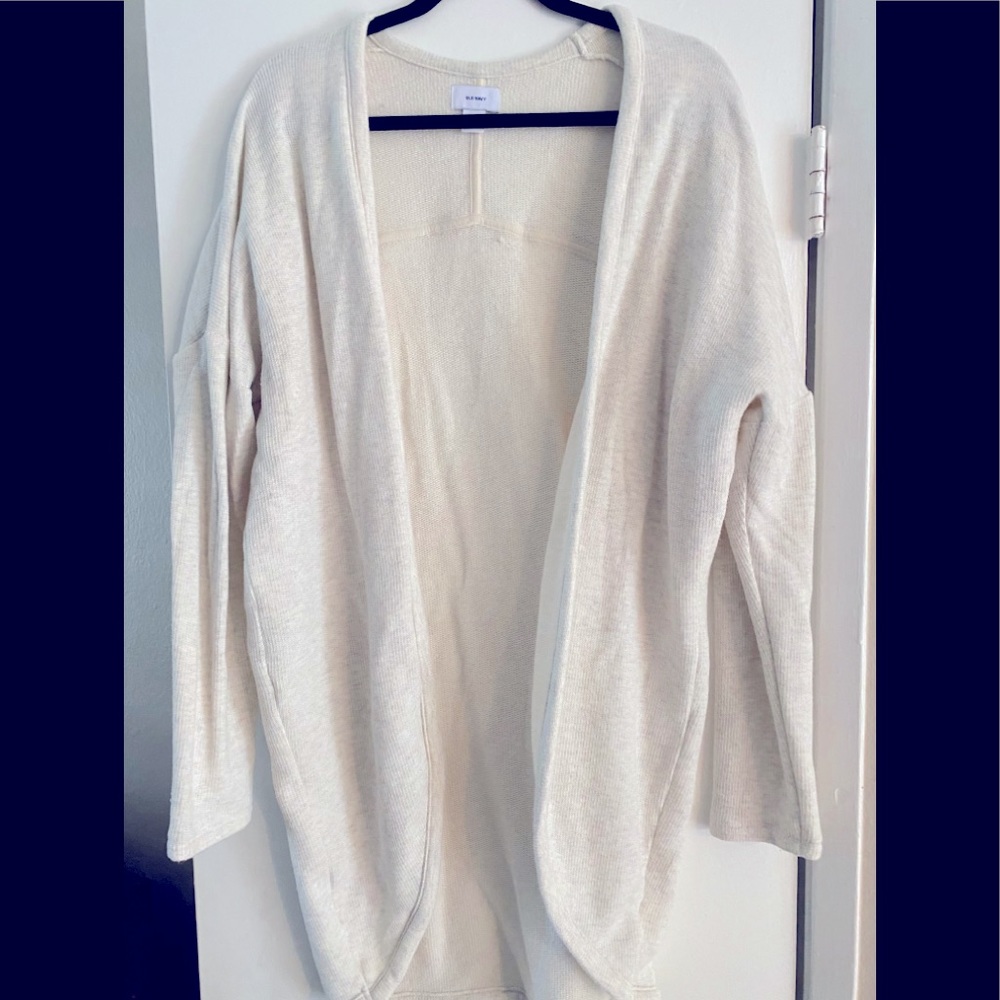 Girls Cream Cardigan